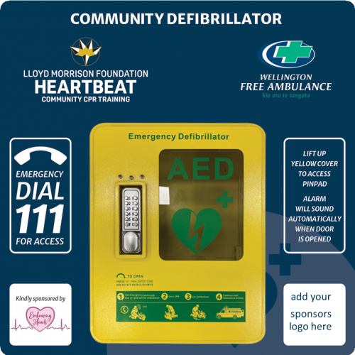 AED in a box