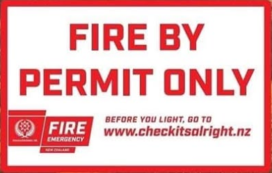 No fire without a permit