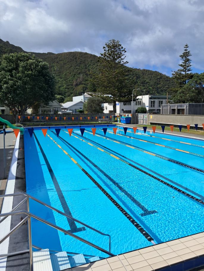 Eastbourne summer pool