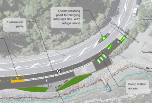 Sunshine Bay to Days Bay design